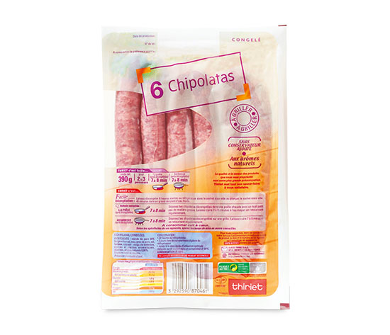 6 Chipolatas