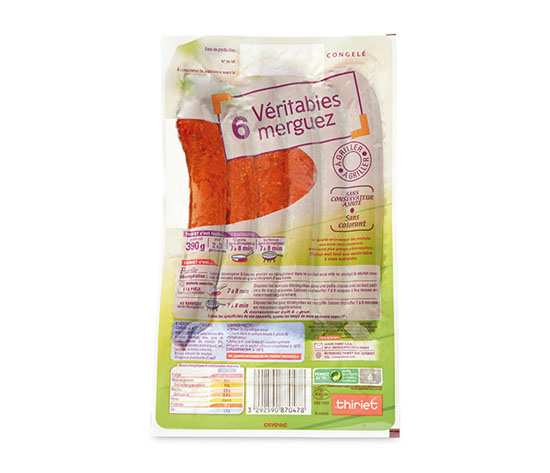 6 Véritables merguez