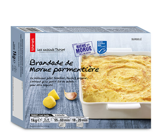 Brandade de morue parmentière