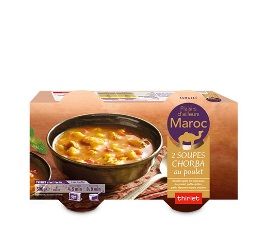 2 Soupes chorba au poulet