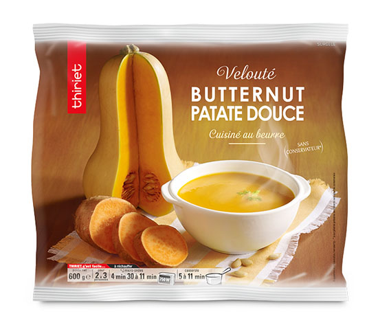 Velouté butternut/patate douce