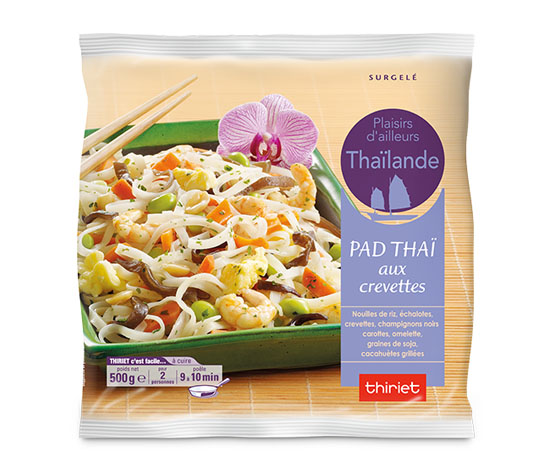 Pad thaï aux crevettes