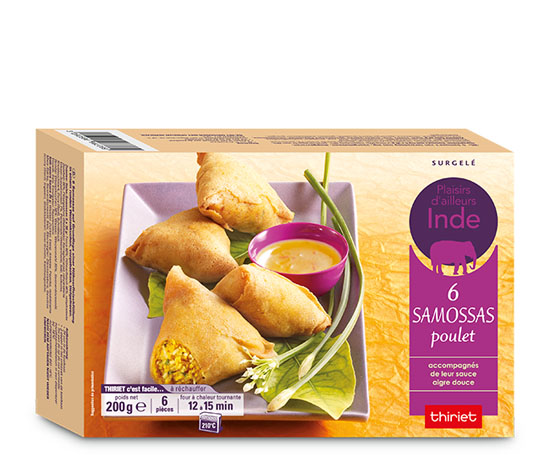 6 Samossas poulet