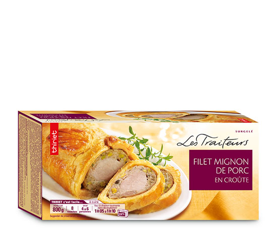 Filet Mignon De Porc En Croute Surgele Gamme Selection Du Mois