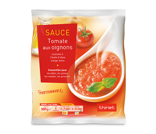 Sauce tomate aux oignons