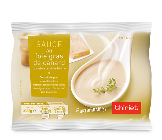 Sauce au foie gras de canard