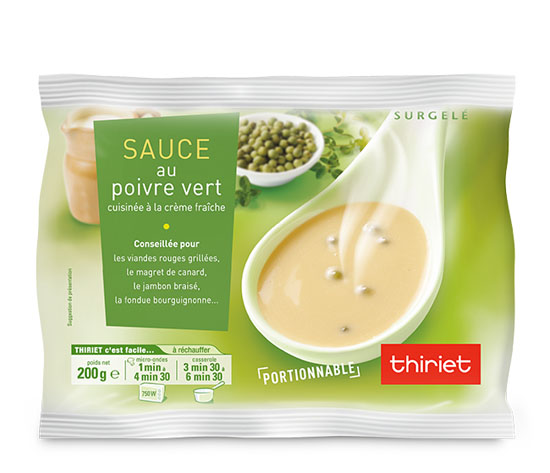 Sauce au poivre vert