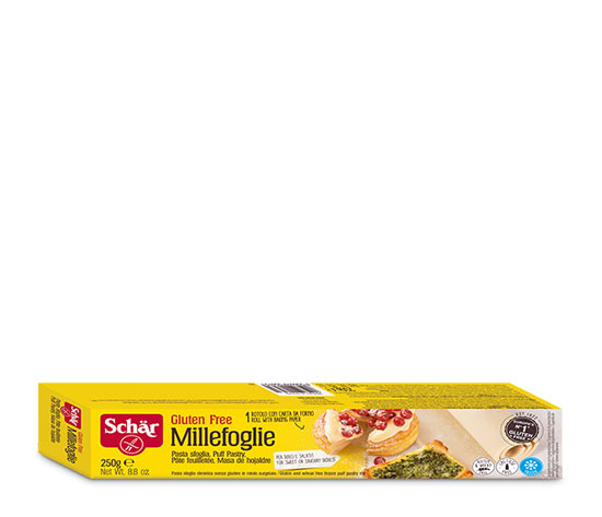 Pâte feuilletée 'Millefoglie' sans gluten