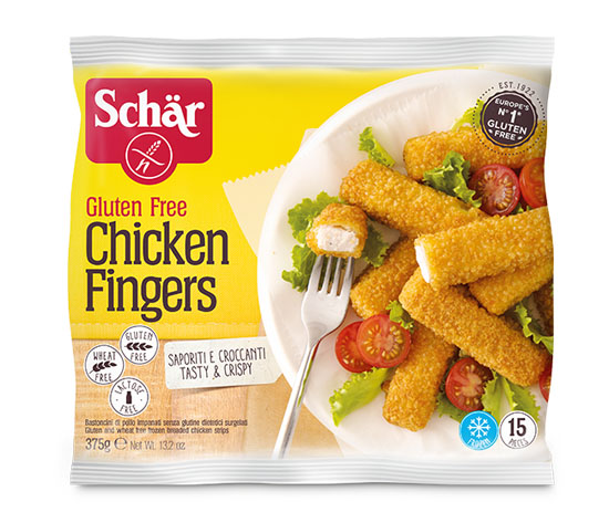 Bâtonnets de poulet panés sans gluten