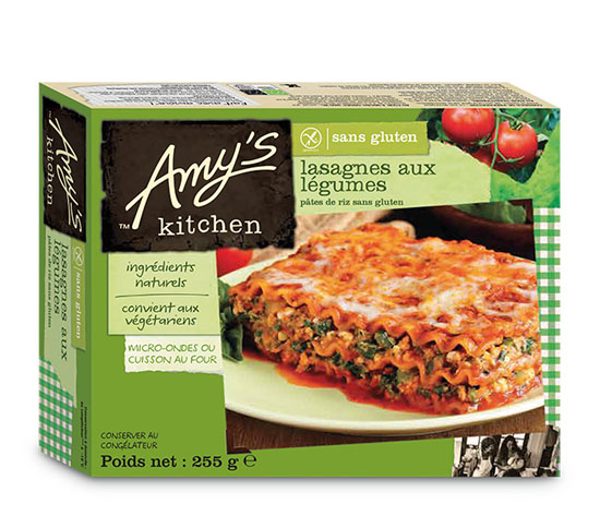 Lasagnes aux légumes sans gluten