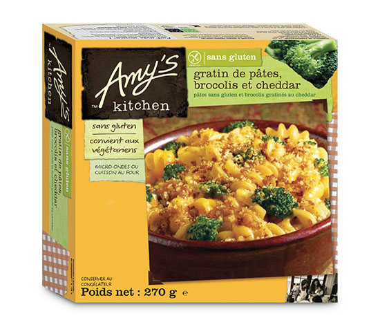 Gratin de pâtes, brocolis et cheddar sans gluten