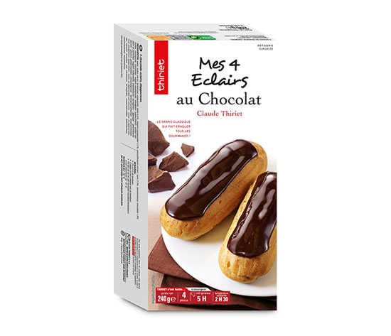 4 Eclairs au chocolat