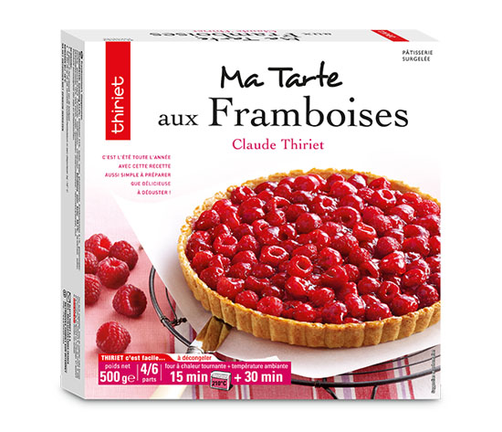 Tarte aux framboises