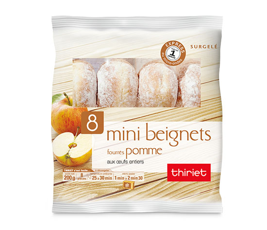 8 Mini beignets fourrés pomme