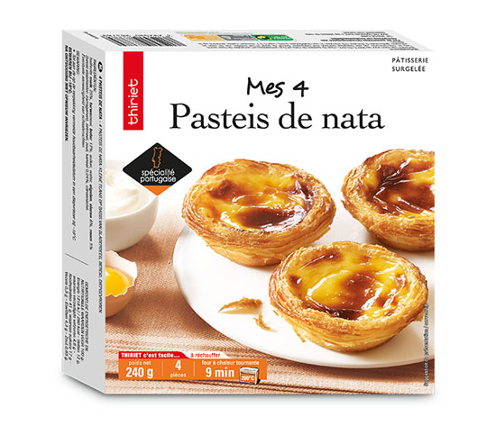 4 Pastéis de nata