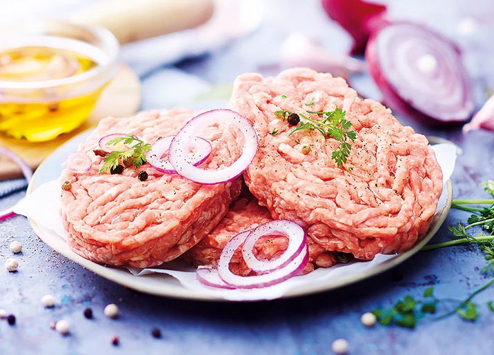 4 Hachés de veau façon bouchère 15% M.G.