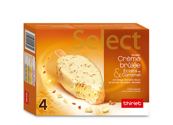 4 Select™ Saveur crème brûlée
