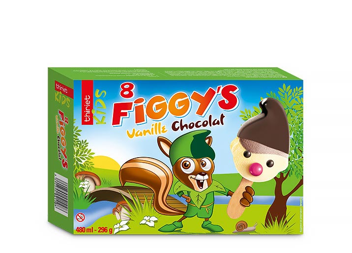 8 Figgy'sâ„¢ Vanille/Chocolat