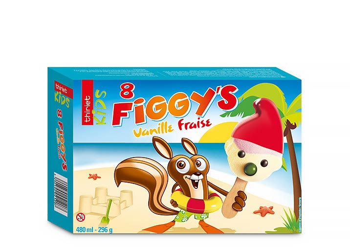 8 Figgy's™ Vanille/Fraise