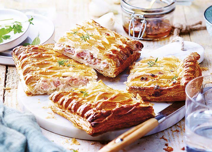 Feuilleté jambon/fromage