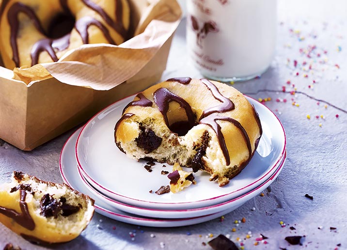 2 Maxi donuts fourrés