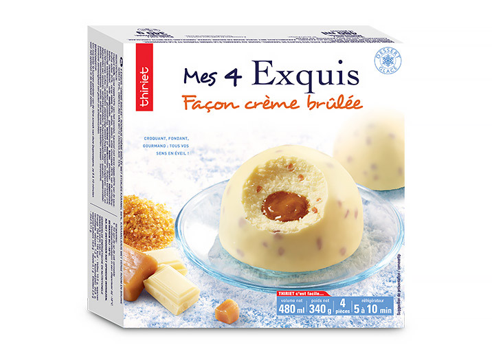 4 Exquis Façon crème brûlée