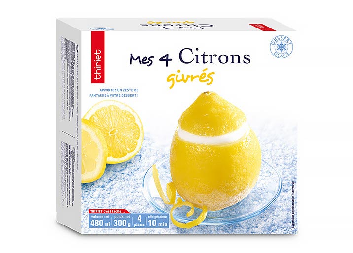 4 Citrons givrés