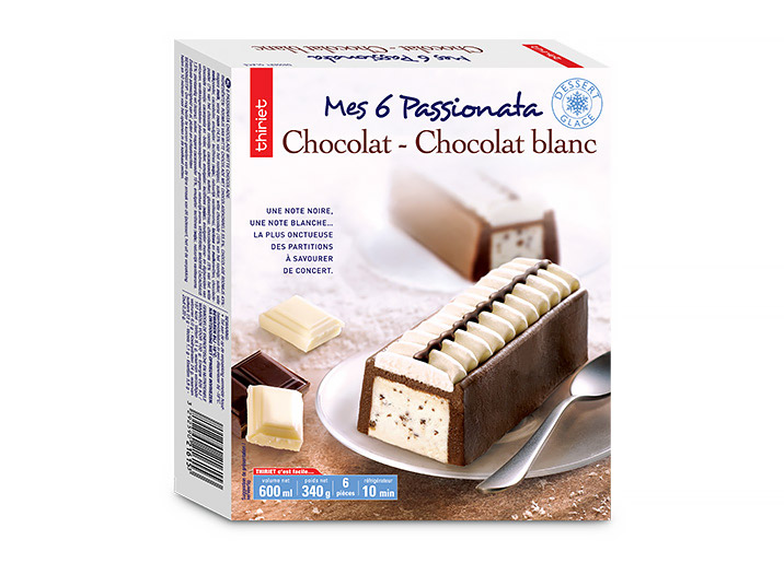 6 Passionataâ„¢ Chocolat/chocolat blanc