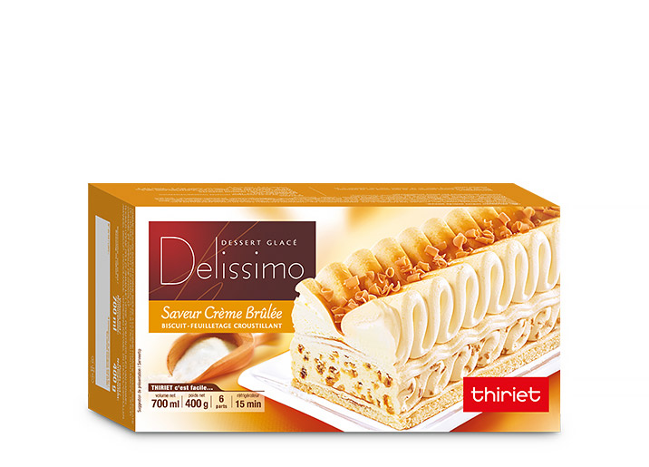 Delissimo™ saveur crème brûlée