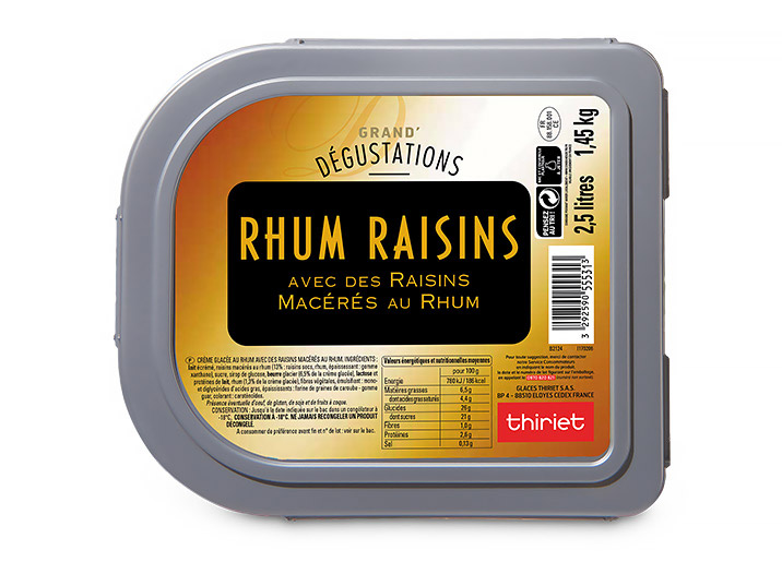 Grand'Dégustations™ Maxi Rhum Raisins