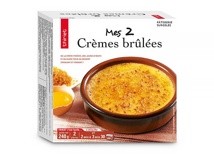 2 Crèmes brûlées