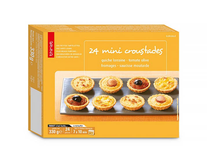24 Mini croustades