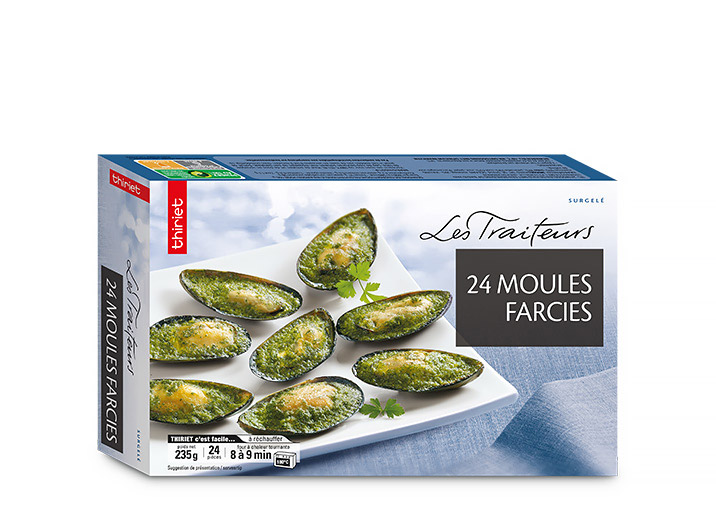 24 Moules farcies