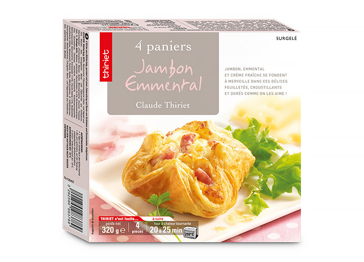 4 Paniers jambon/emmental