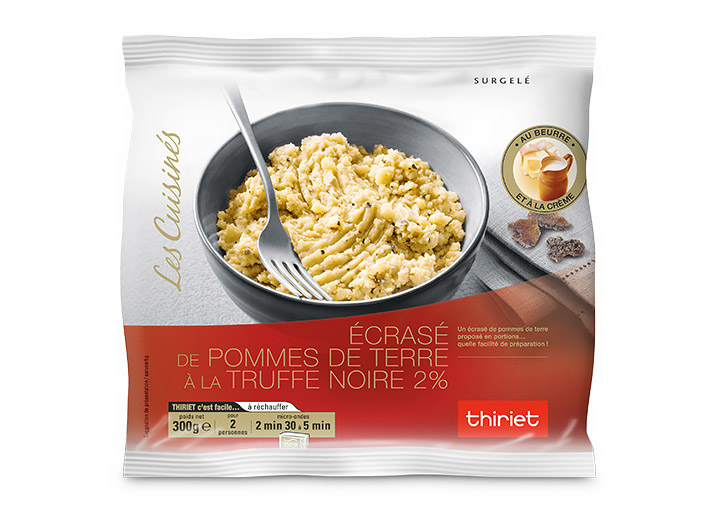 Ecrasé de pommes de terre à la truffe noire 2 %