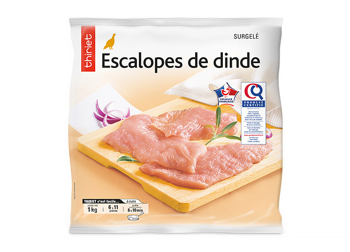 Escalopes de dinde