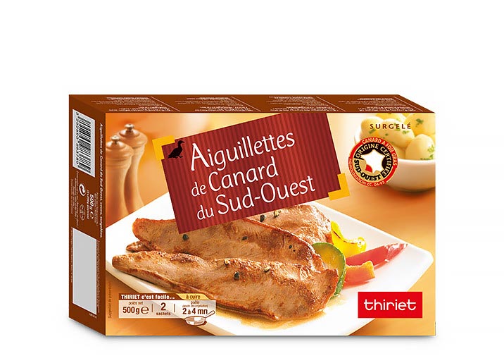 Aiguillettes de canard du Sud-Ouest