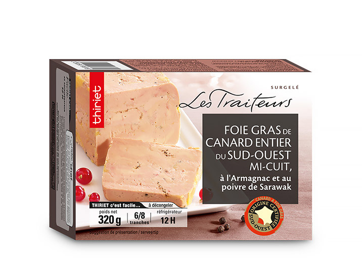 Foie gras de canard entier du Sud-Ouest