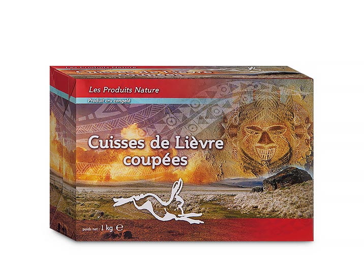 Cuisses de lièvre coupées