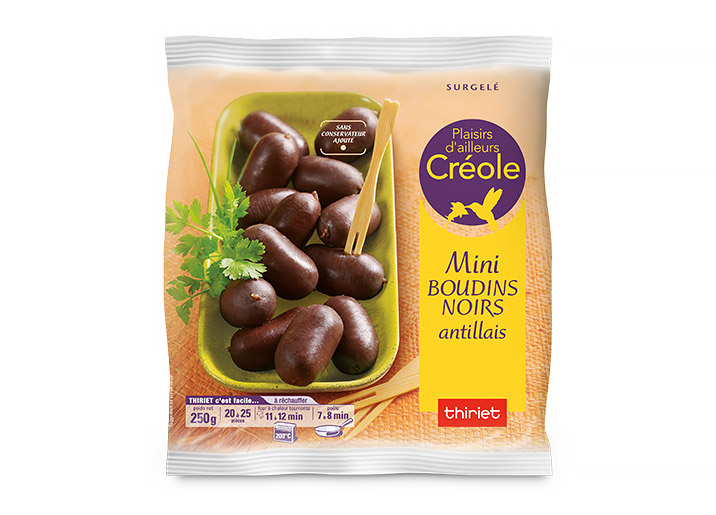 Mini boudins noirs antillais