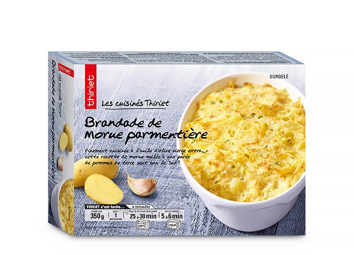 Brandade de morue parmentière