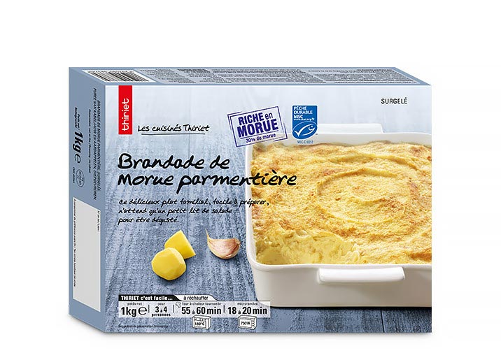 Brandade de morue parmentière