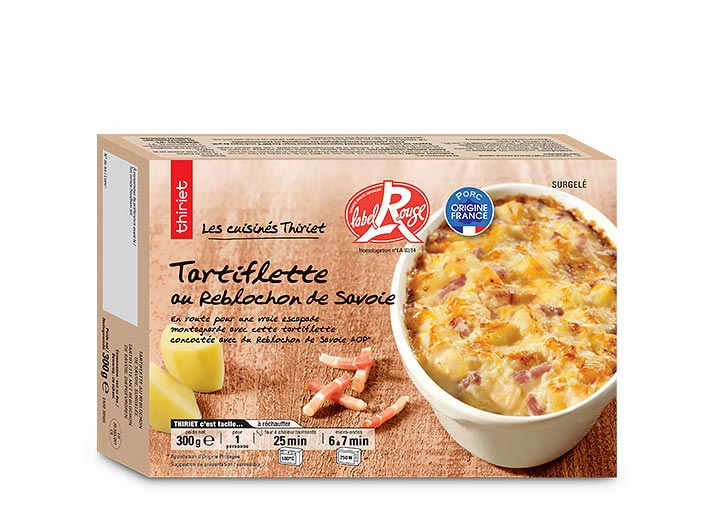 Tartiflette Gratinee Au Reblochon De Savoie Aop Surgele Gamme