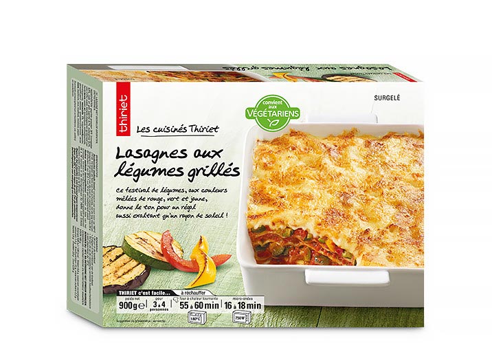 Lasagnes aux légumes grillés