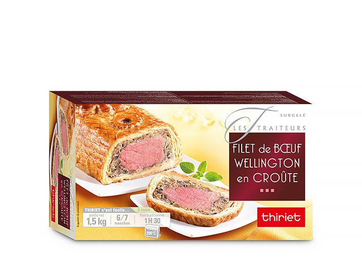 Filet de boeuf Wellington en croûte