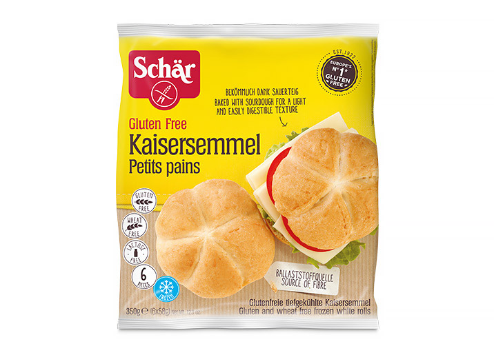 6 Pains 'Kaiser-Semmel' sans gluten