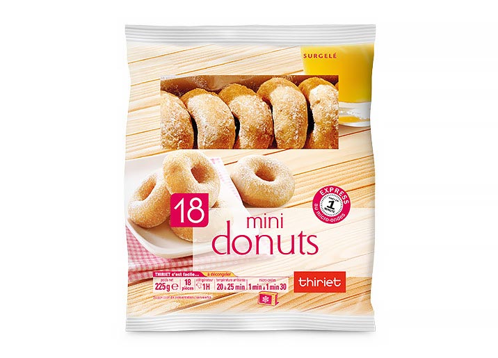 18 Mini donuts