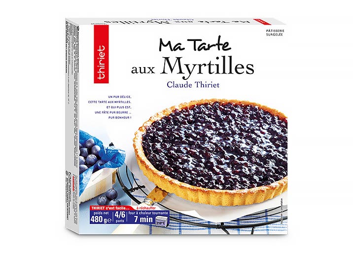 Tarte aux myrtilles