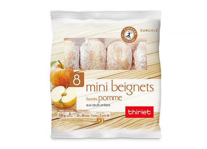 8 Mini beignets fourrés pomme