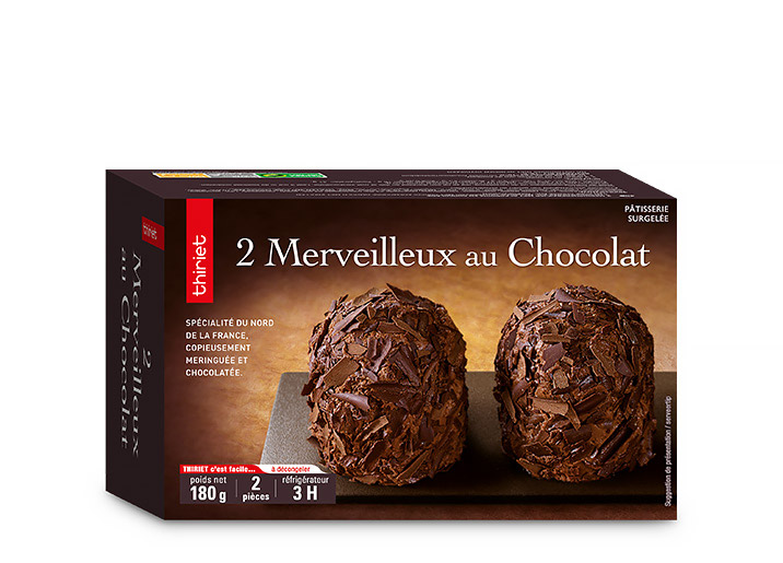 2 Merveilleux au chocolat